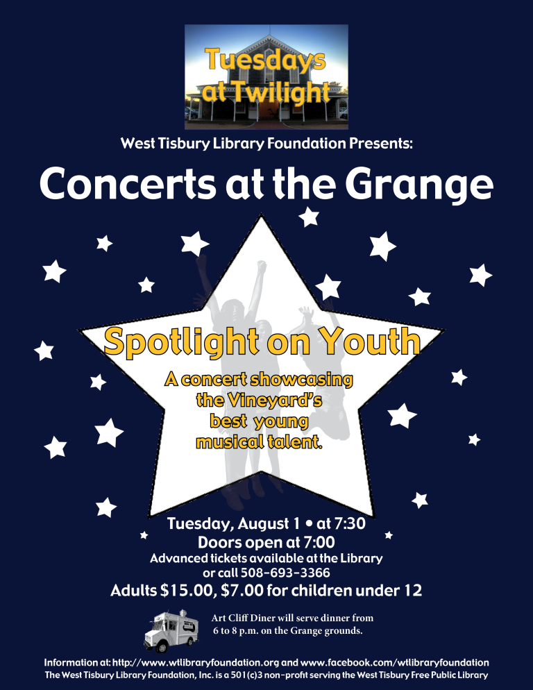 Tuesdays at Twilight: Spotlight on Youth at the Grange