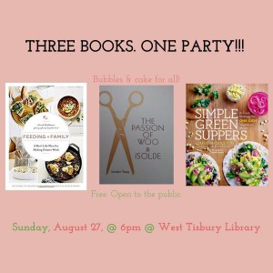 Book Release Party! - Jennifer Tseng, Susie Middleton & Sarah Waldman