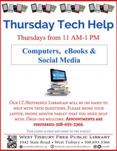 Tech Help - Computers, eBooks, Social Media