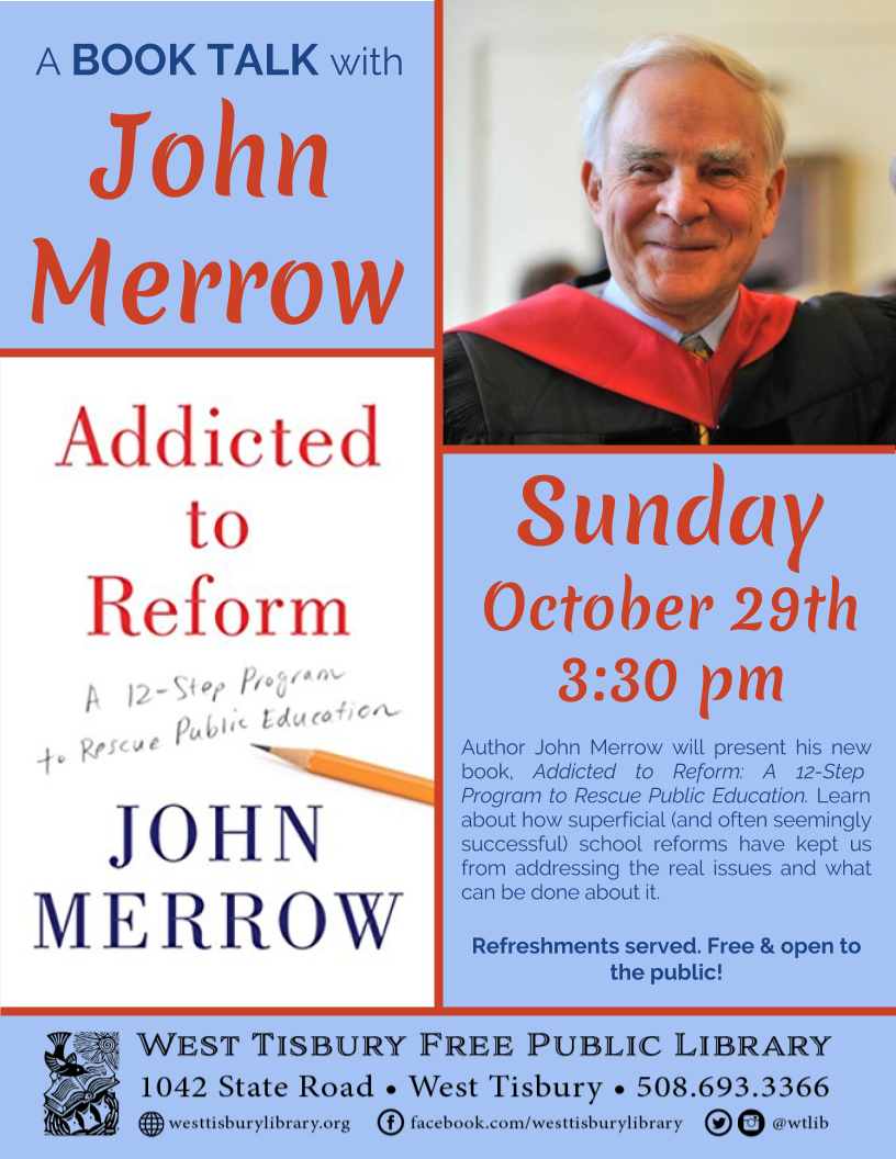 Book Talk with John Merrow