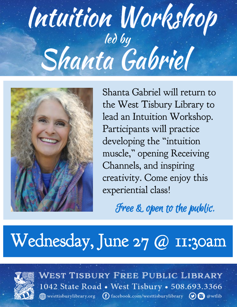 Intuition Workshop with Shanta Gabriel