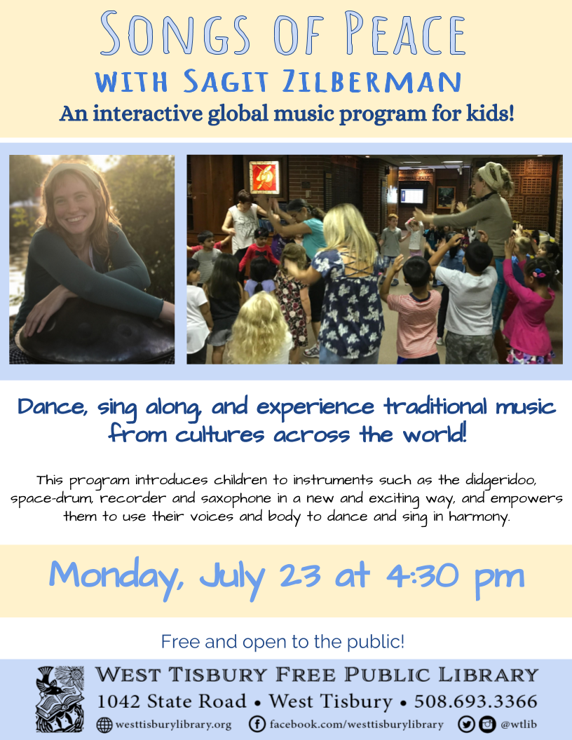 “Songs of Peace” Kids Event