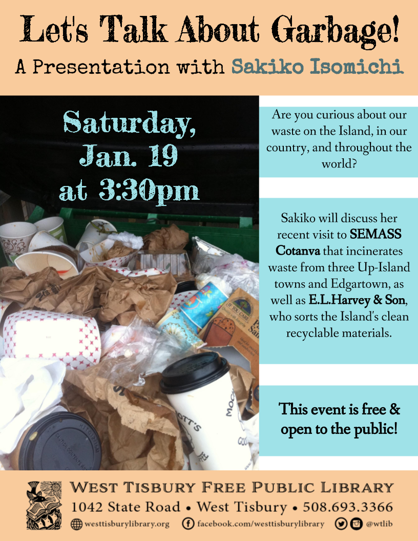 "Let's Talk About Garbage!" with Sakiko Isomichi