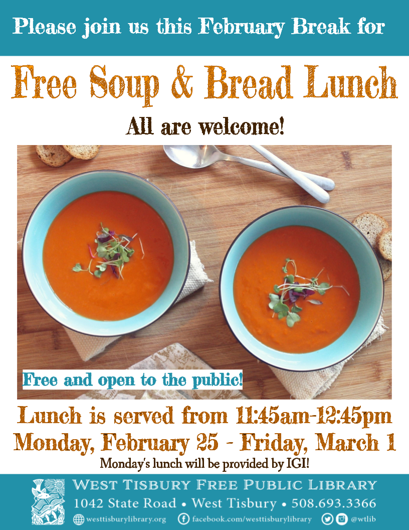Community Soup & Bread Lunch