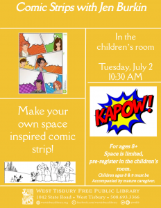Comic Strips with Jen Burkin