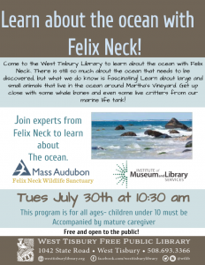Learn about the ocean with Felix Neck!