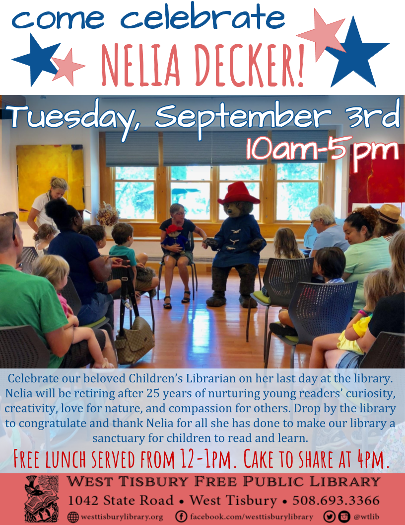 Come Celebrate Nelia Decker!