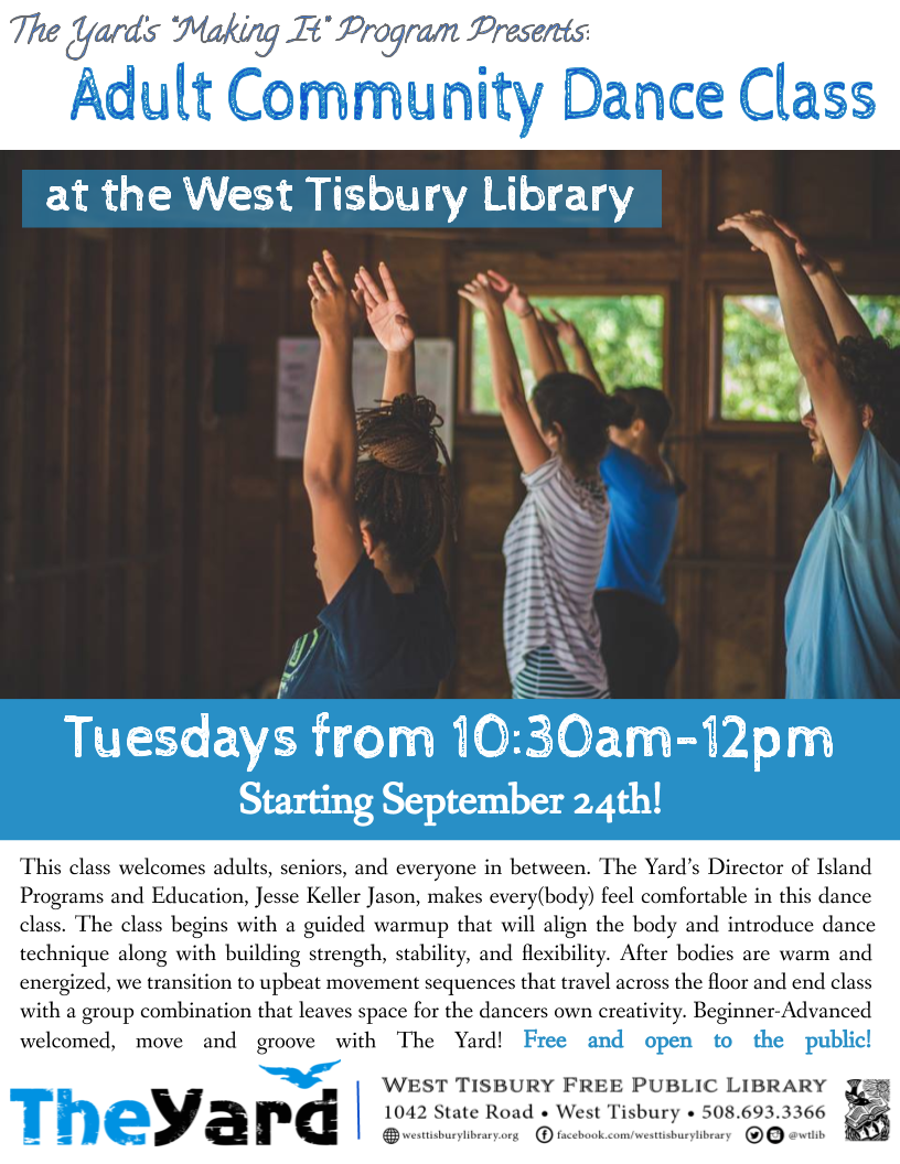 Adult Community Dance Class with The Yard
