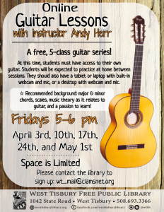 Online Guitar Lessons with Andy Herr