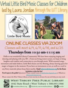 ZOOM- Little Bird Music Class