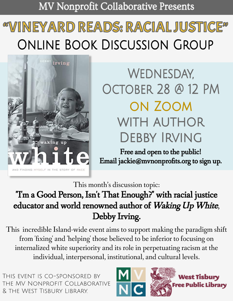 MVNC’s Online Racial Justice Book Group