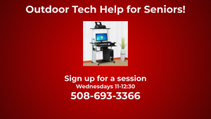 Outdoor Senior Tech Help Time