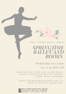 Springtime Ballet and Books