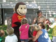 Curious George Comes to Visit Storytime