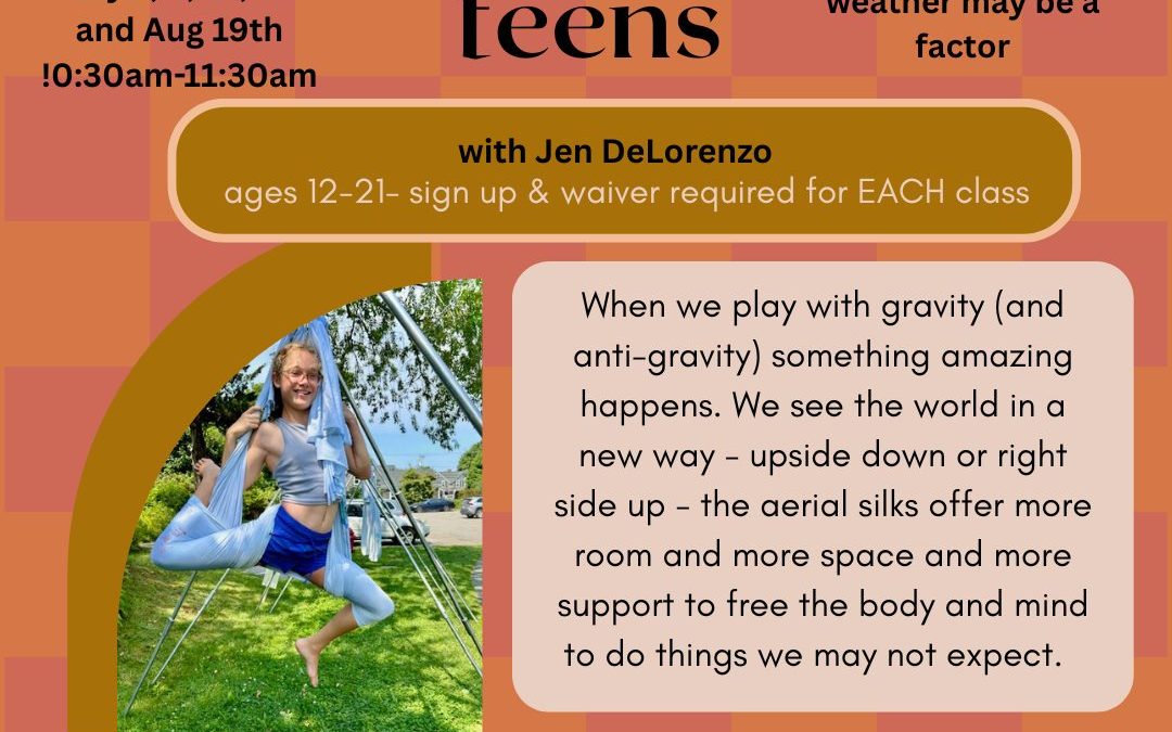 Aerial Yoga program for teens
