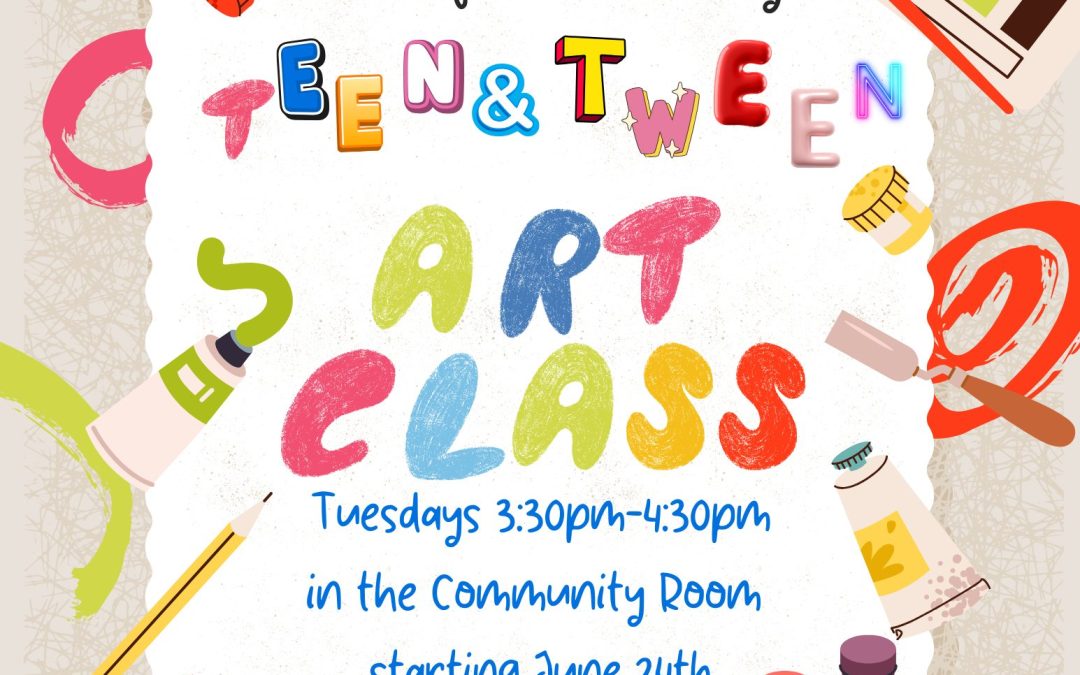 Teen and Tween Art & Craft Class