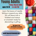 needle felting for teens and tweens