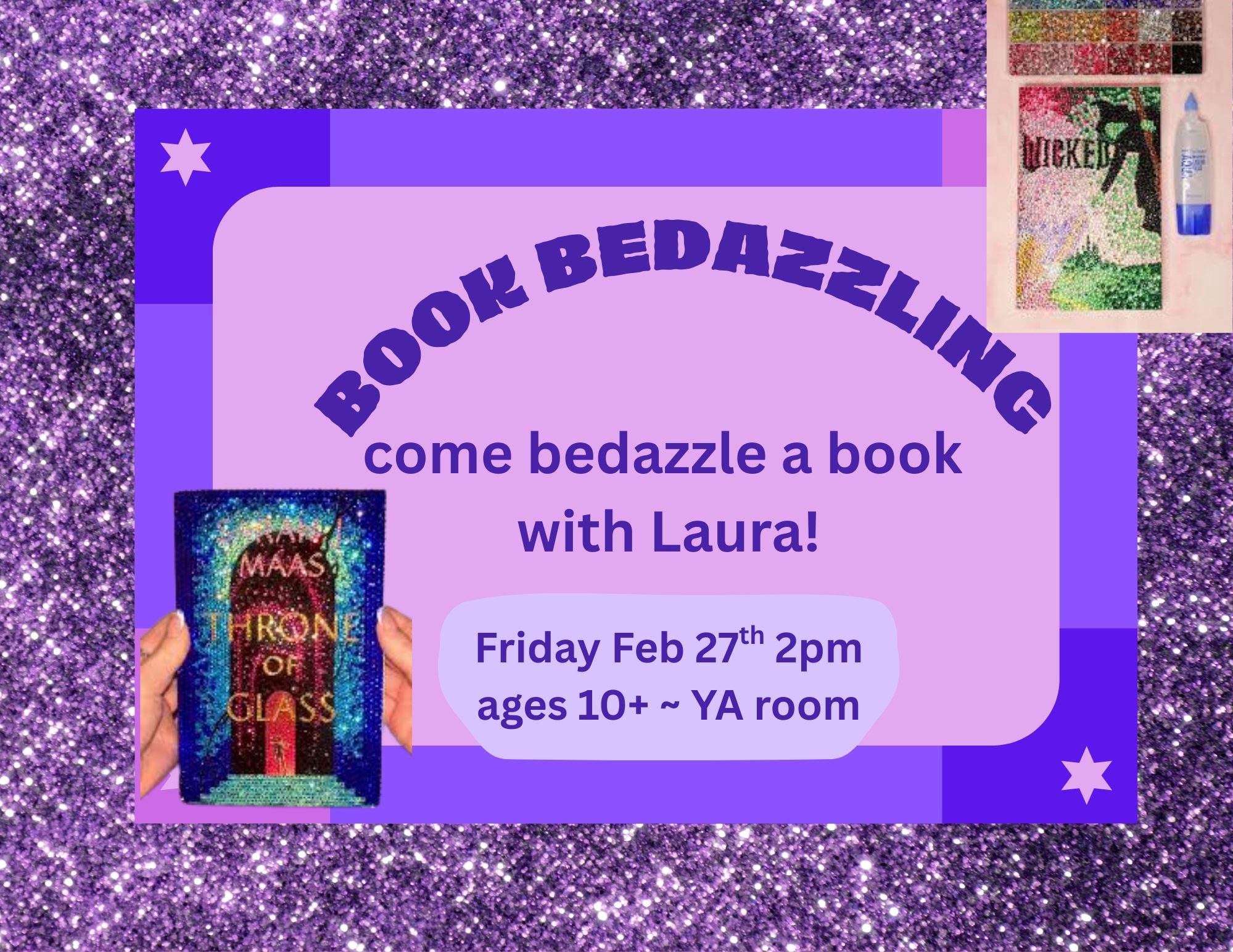 book bedazzling