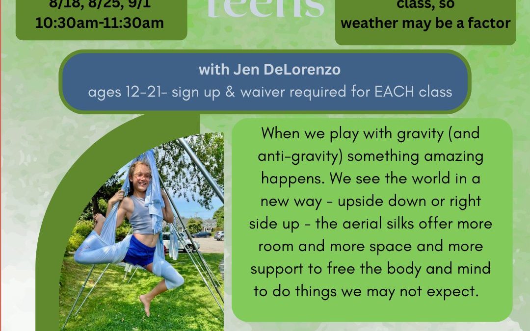 Aerial Yoga Series For Teens