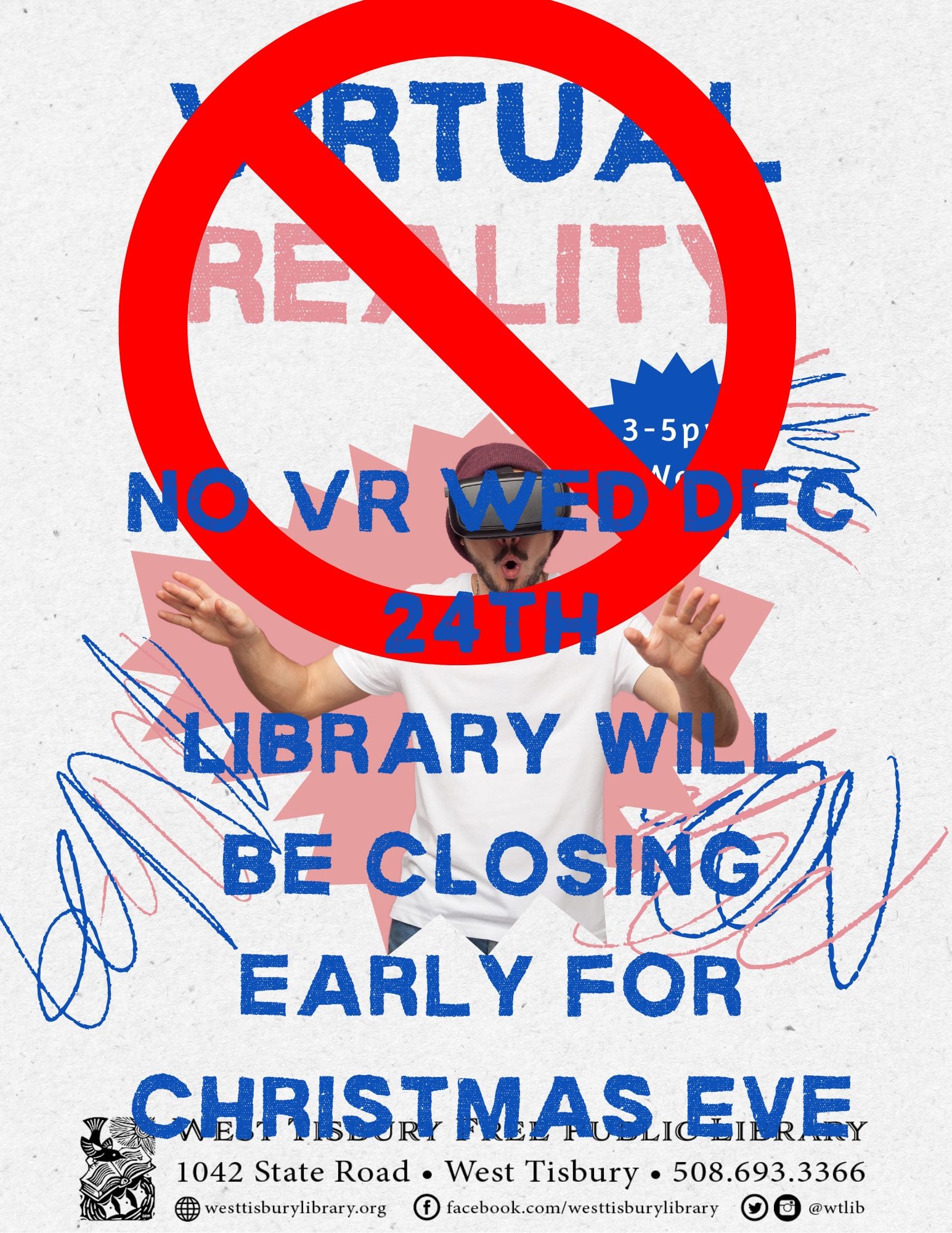 VR cancelled today (Dec 24th)