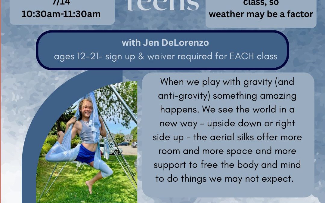 Aerial Yoga Series For Teens